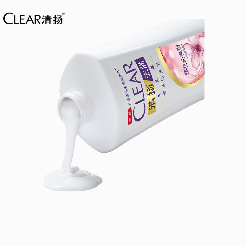 宝洁 清扬 樱花沁爽去屑洗发水500G(新老包装 随机发放)