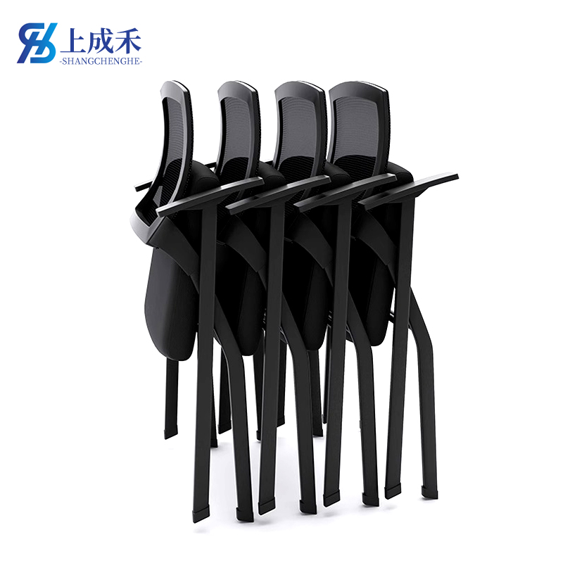 上成禾折叠培训椅黑色/把高清大图