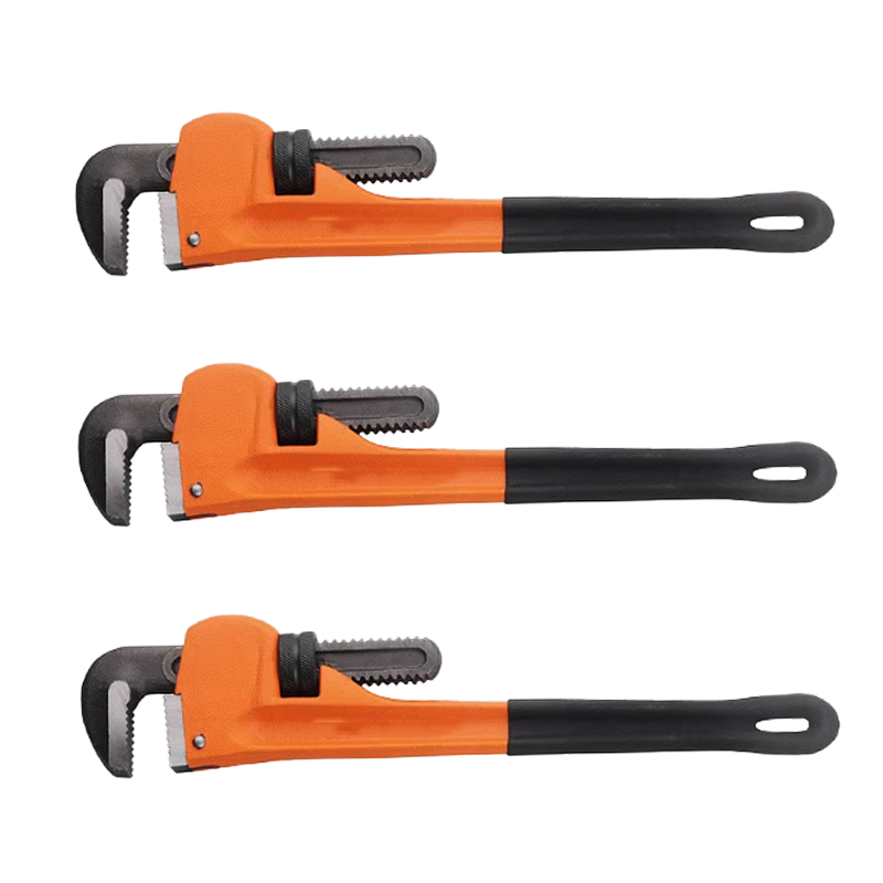 立伟铁牛橘色重型管子钳14寸/把高清大图