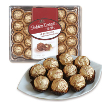 梁丰金梦果仁巧克力24粒装/300g