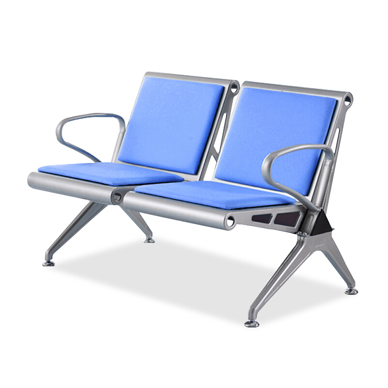 全简机场椅候车椅连排坐椅医院候诊椅输液椅蓝色参数