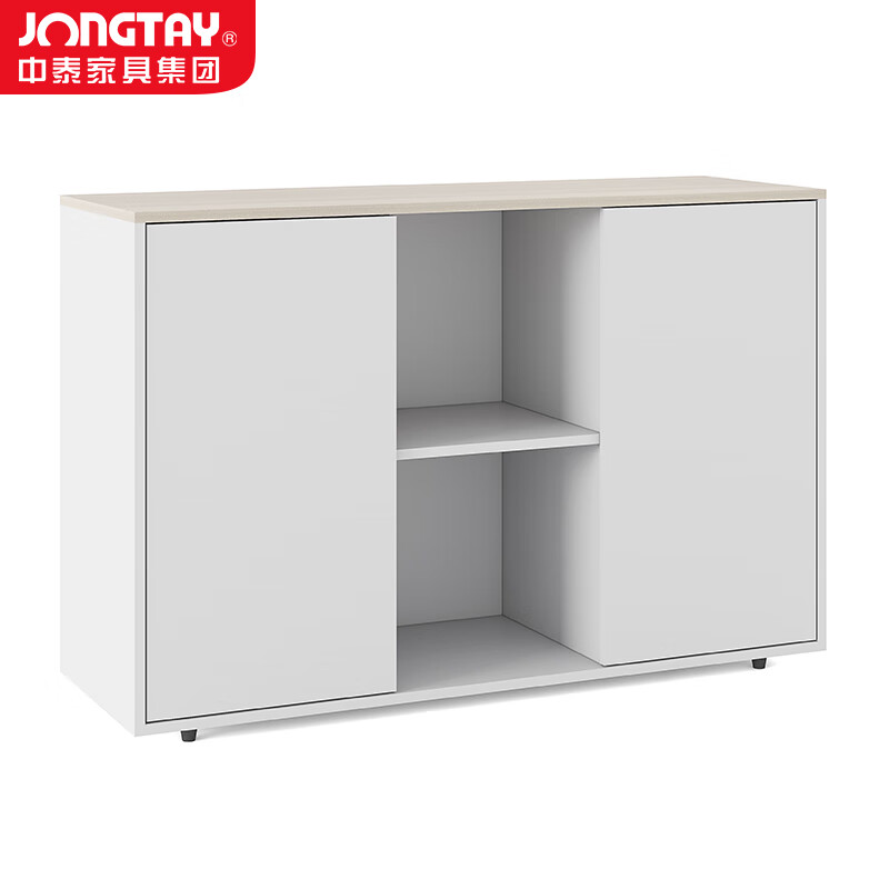 中泰(jongtay)文件柜办公柜木质矮柜储物柜组合资料柜长条柜落地柜打印机柜 J-AT-CC12高清大图