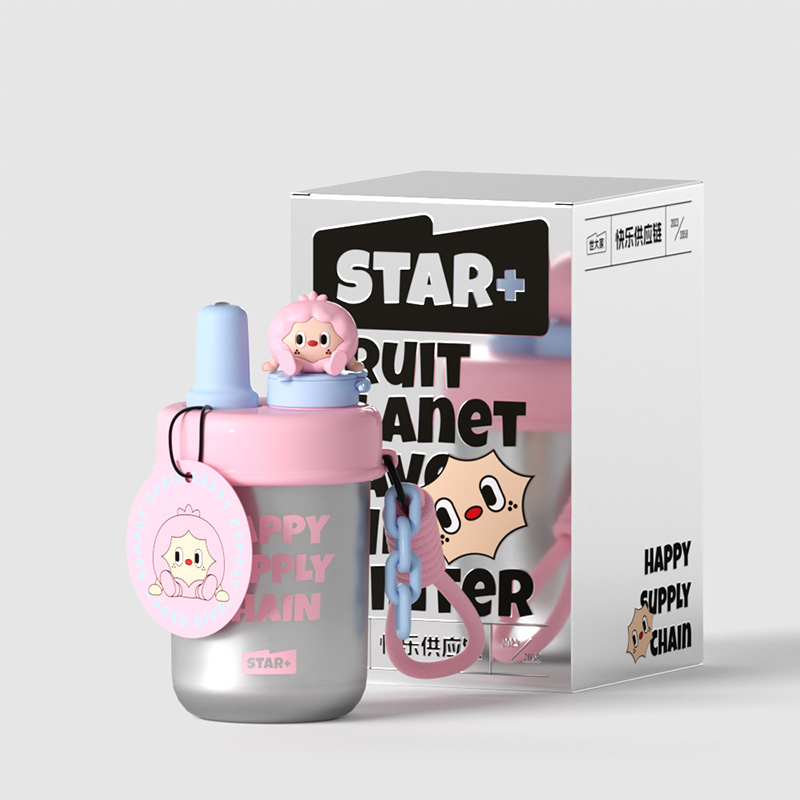 世大家 水果派对花茶杯420ml莓烦恼(粉色)