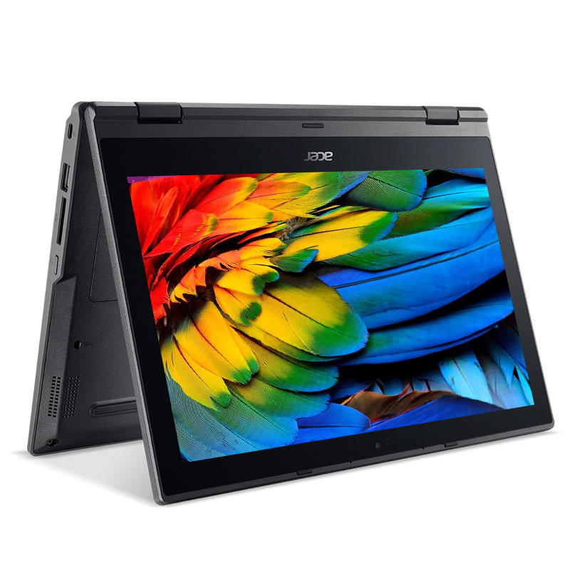 宏碁(acer)墨舞 TMB118 11.6英寸笔记本电脑 四核N4100 4G 128G IPS高清 360°翻转 定制