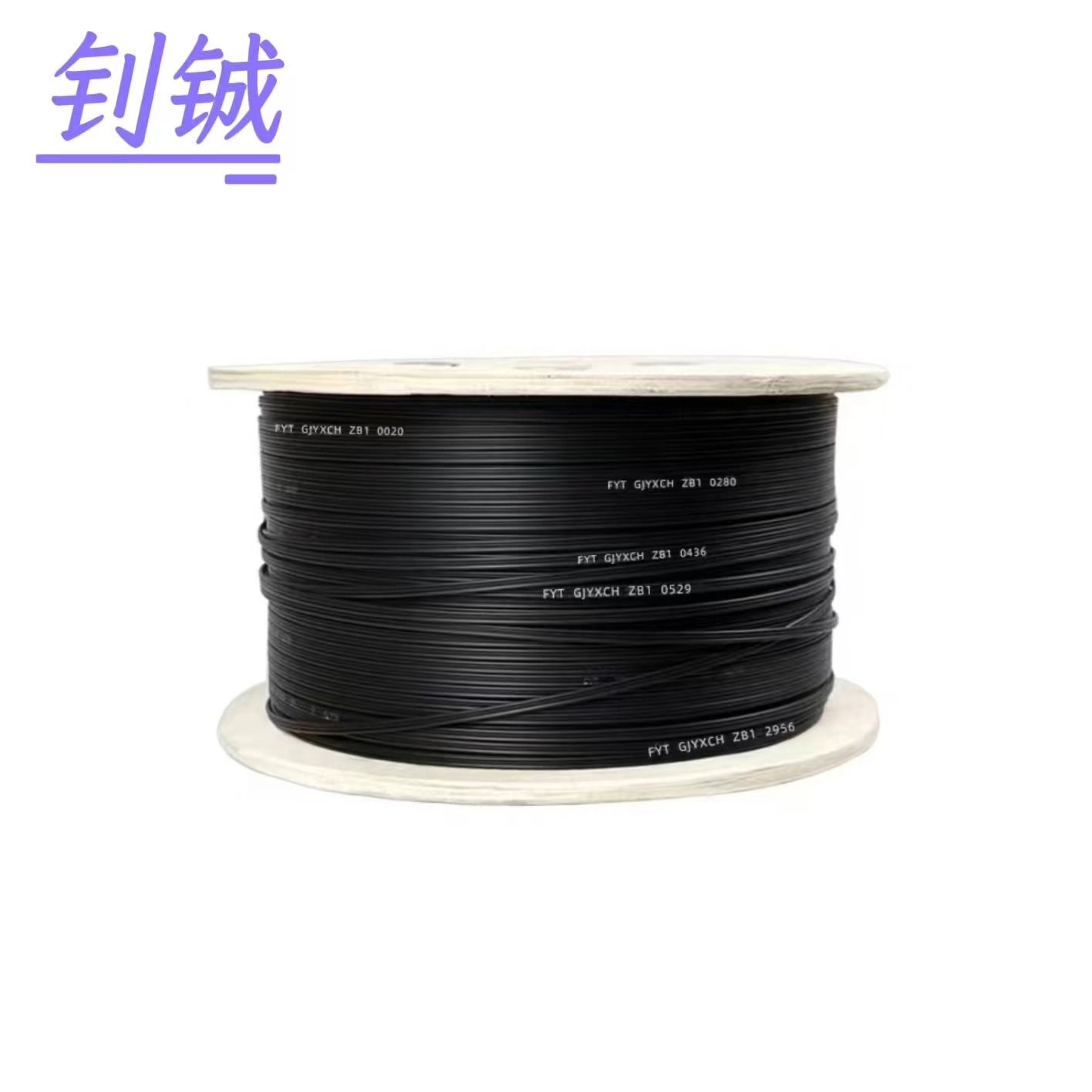 钊铖 室外皮线光缆光纤双芯带SC接头/米高清大图
