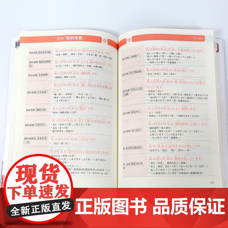 场景分类 好学好背 实用日语口语大全:日常口语——大家的标准日本语入门口语书高清大图