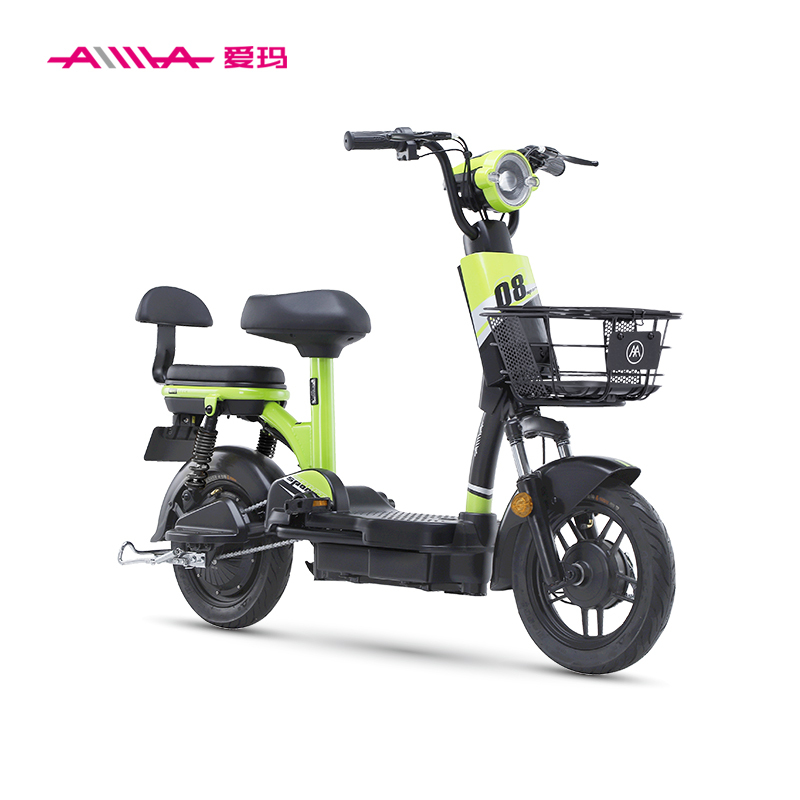 爱玛(AIMA)皮卡丘2.0 电动自行车 48V12AH 铅酸电池 时尚休闲电动自行车