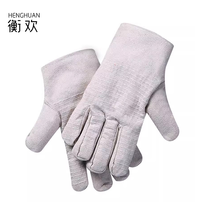 衡欢(HENGHUAN)双层全衬24道线帆布手套 RZ-ST09/双 白色