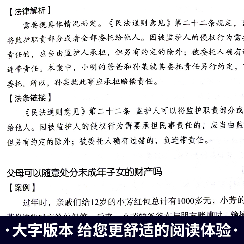 [正版]全套5册 中华人民共和国民法典大字中国 法律常识一本全理解与适用 2023年版名法典实用书籍注释劳动法 新版宪高清大图
