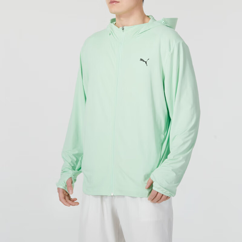 彪马(PUMA)男装女装新款运动服跑步健身训练服户外防风外套夹克衫682912-88 ZP高清大图