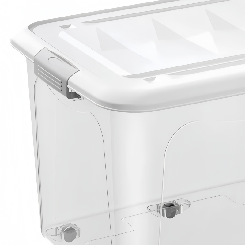 铭思沃透明收纳箱60*46*37cm个高清大图