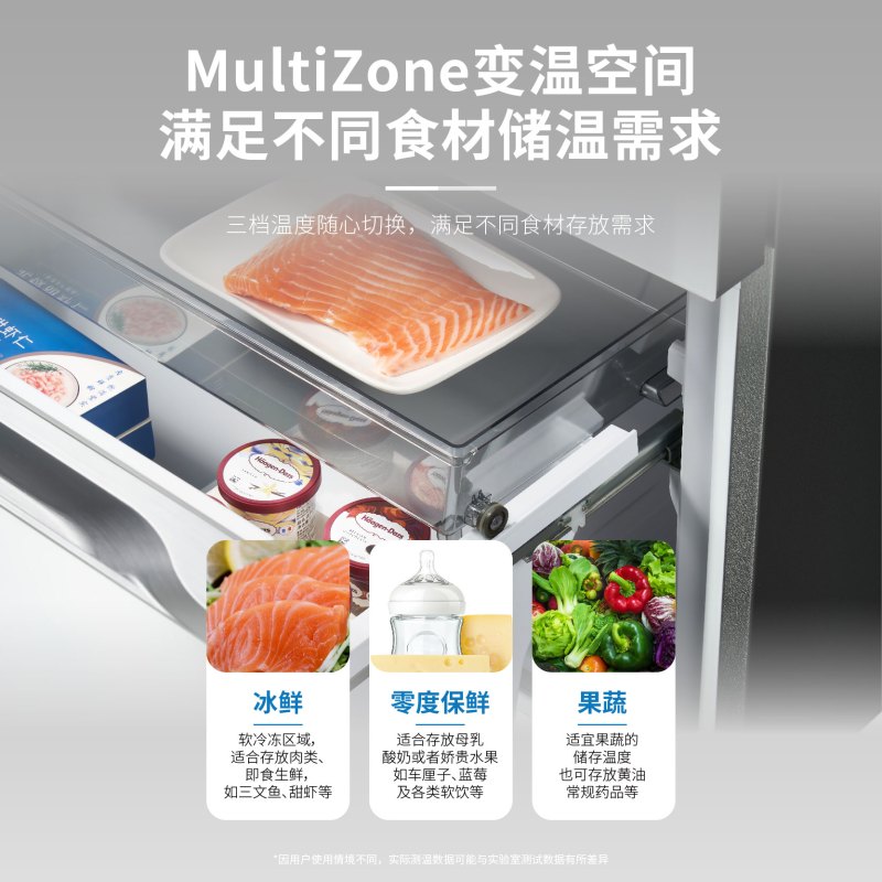 倍科(beko)425L法式四门冰箱 超薄平嵌 自由养鲜 超四星级深冷速冻 GNE0425BG
