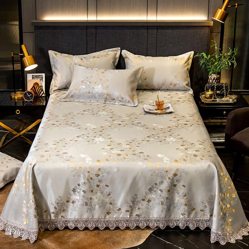 家柏饰(CORATED)床裙冰丝凉席1.8m床三件套夏季可水洗折叠1.5米可机洗空调软席子高清大图