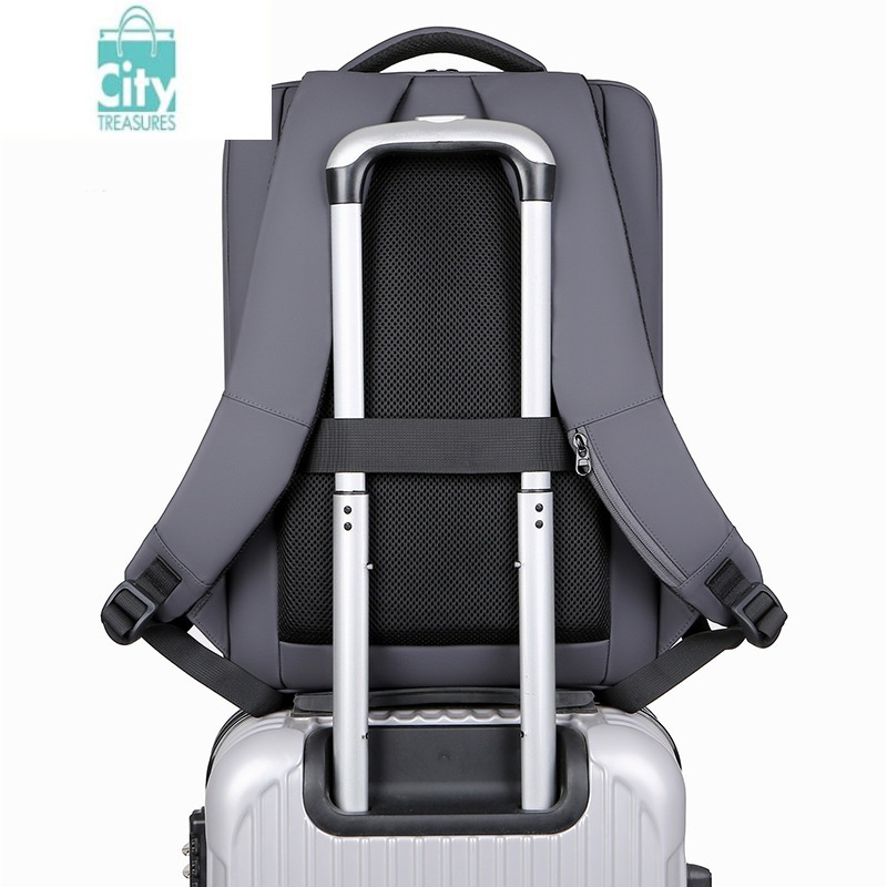 bangdou瑞士军士刀双肩包男士大容量商务休闲中学生书包出差旅行电脑