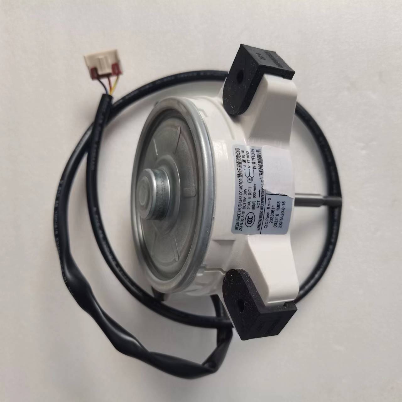 帮客材配全新原装 P0970120461 ISH- 26FK1EW 外风扇电机 ZKFN-30-8-16 直流高清大图