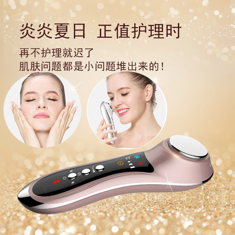 日本NASILA(娜丝拉)脸部美容仪精华导入面部导出洗脸洁面仪家用脸部清洁按摩器