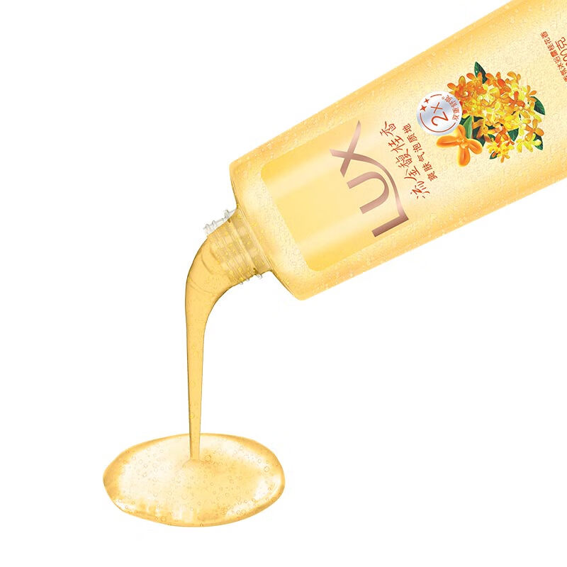 力士气泡爽肤二合一持久留香沐浴露男女桂花香690g 新老包装随机发高清大图