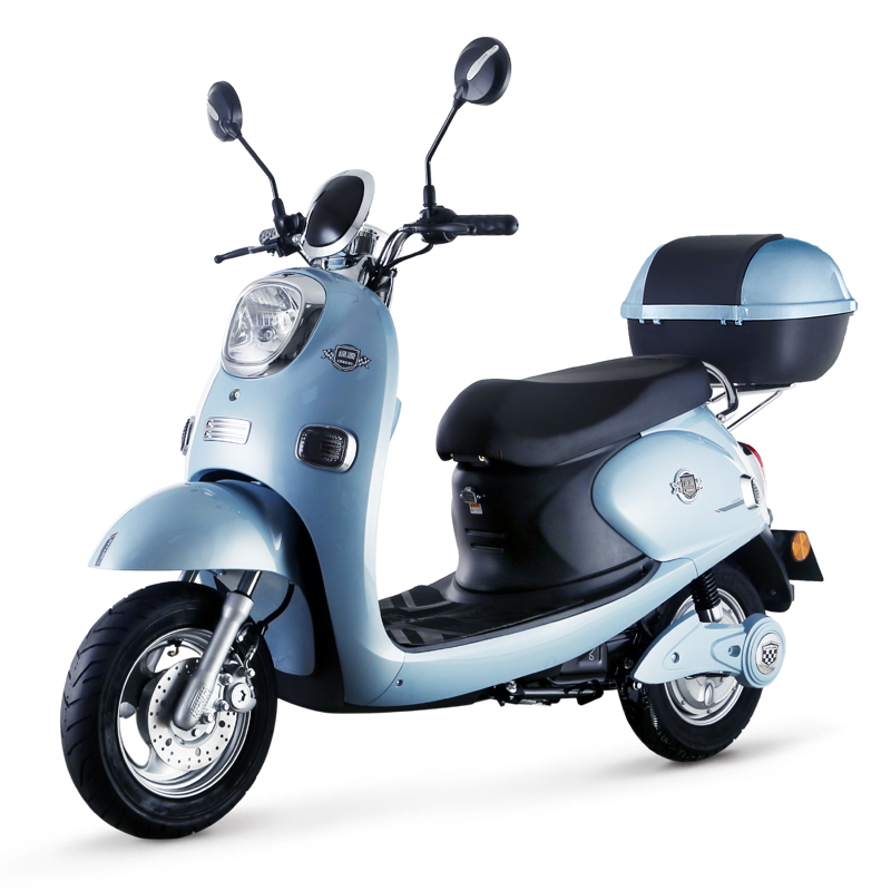 绿源luyuan电动车小龟王60v电动车电动轻便摩托车mhe男女通用电瓶车