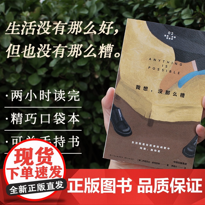 我想 没那么糟 普利策奖得主伊丽莎白 斯特劳特著 口袋本 奥利芙·基特里奇 原著作者 露西 巴顿四部曲之一 中信出版社图高清大图