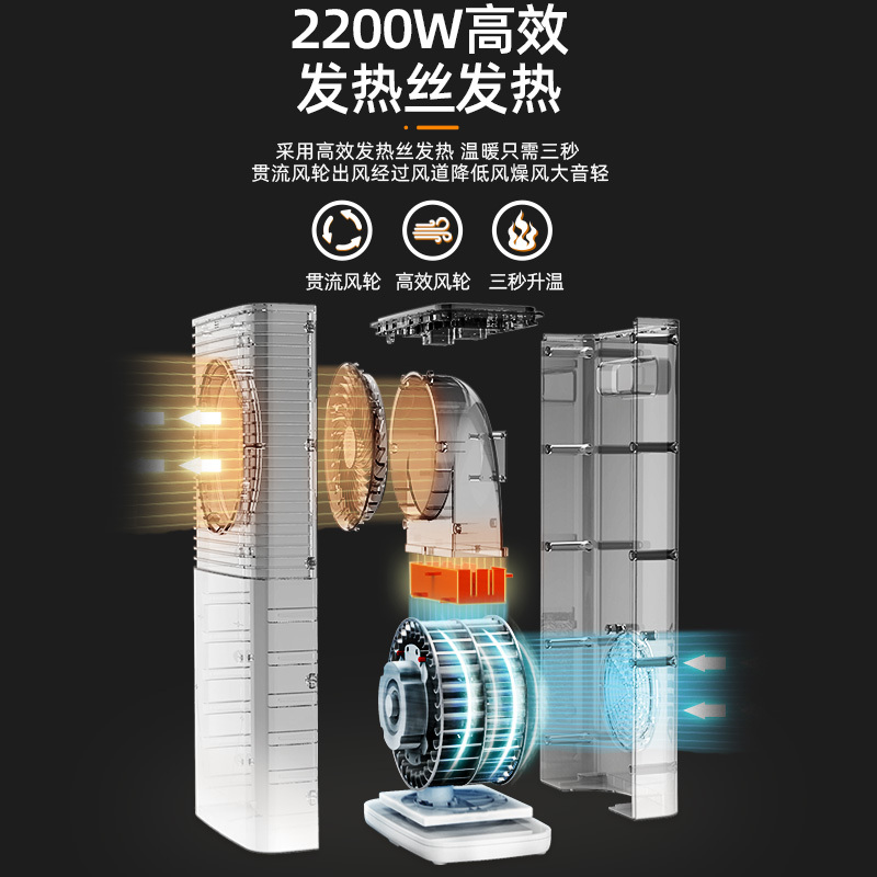 海信(Hisense)暖风机冷暖两用智能恒温净化杀菌节能省电取暖器暖气扇烤火炉电暖炉即开即热暖风扇NFY-20CN06