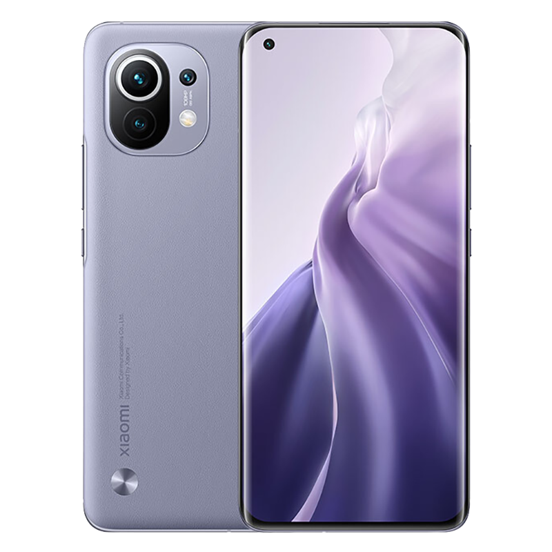 [二手9成新]小米11 烟紫 8G+256G 全网通安卓手机 6.81英寸曲屏骁龙888 双卡拍照娱乐 备用5G手机