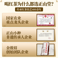 正山堂茶业特制金骏眉红茶小金罐品鉴装红茶正宗试饮装茶叶7g