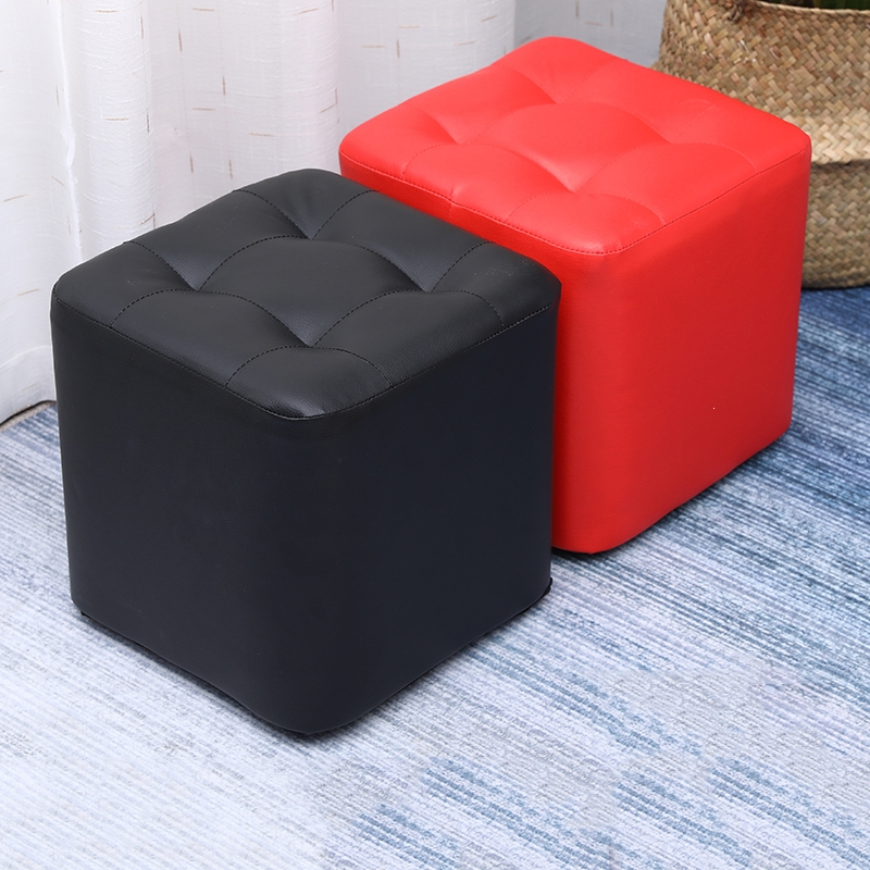 小凳子家用时尚成人皮墩客厅沙发凳小墩子创意小板凳矮凳小皮凳子