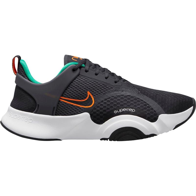 耐克(NIKE)男综合训练鞋轻便透气舒适缓震防滑户外健身运动鞋 深烟灰色/橙色总橙 43