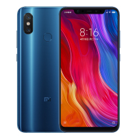 原封【送耳机+壳】小米8 蓝色 6GB+128GB 全网通4G版 骁龙845处理器 刘海屏 AI双摄手机 支持NFC