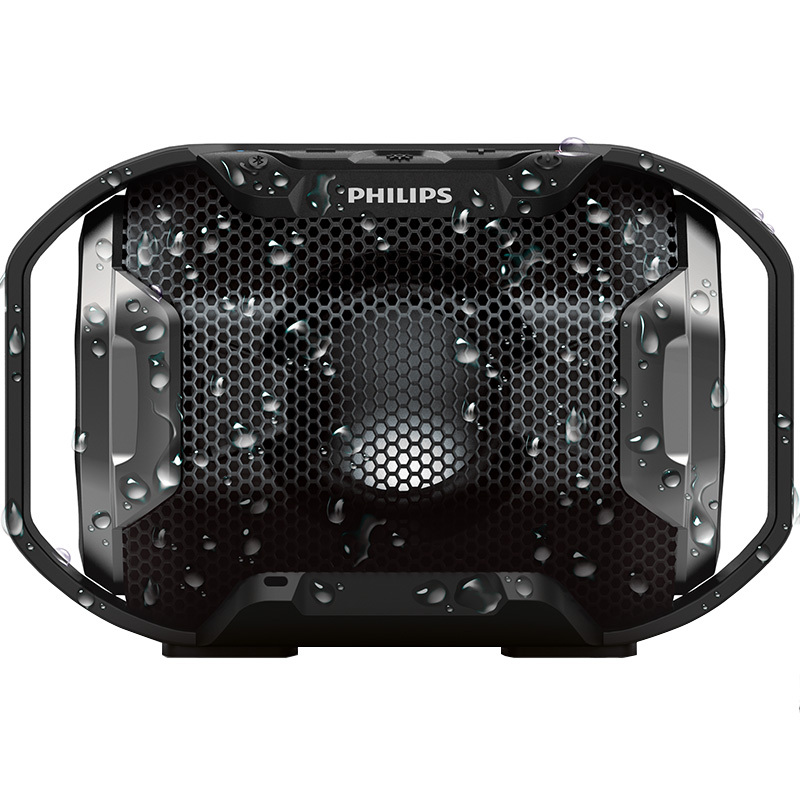 Philips/飞利浦 SB300 蓝牙无线音箱户外便携迷你小音响HIFI低音