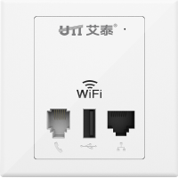 艾泰 （UTT）WA505N 300M室内入墙式无线AP 酒店式无线WIFI接入点/集中式管理