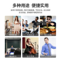 [苏宁宜品]K1无线领夹式麦克风小蜜蜂vlog采访户外直播录音手机单反收音麦