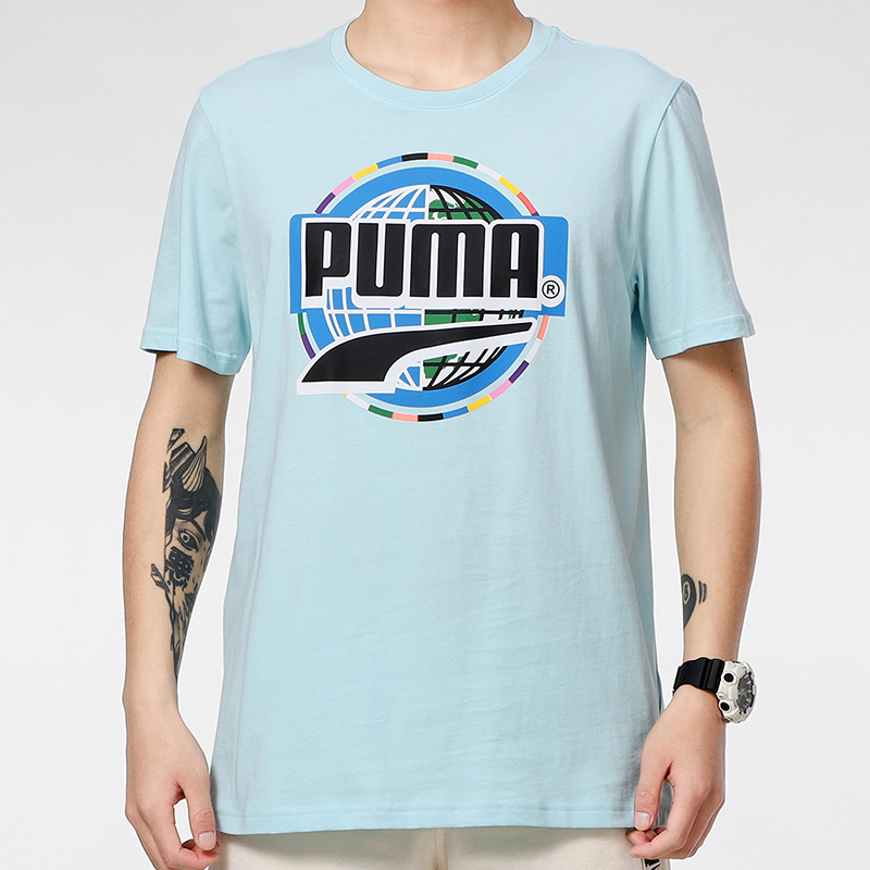 PUMA彪马男装2021夏季新款运动服休闲透气T恤531307