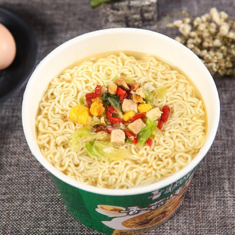 康师傅香菇炖鸡面105g12桶整箱泡面即食面速食面