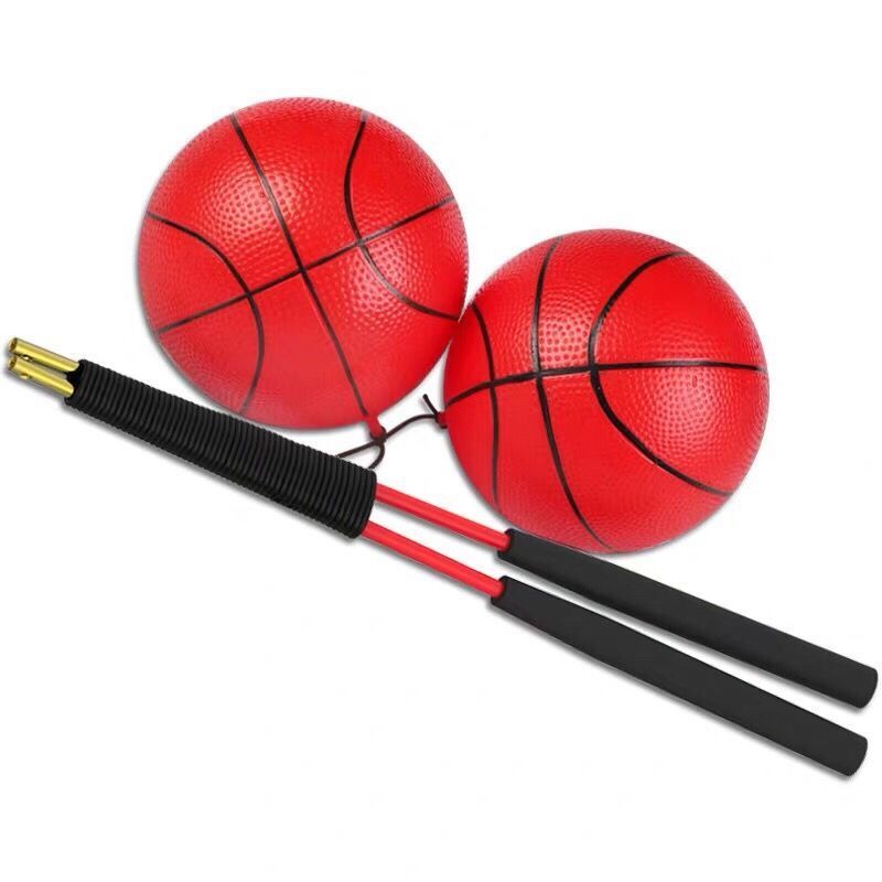 弹力球中老年人手球肩颈运动球大号锻炼成人摔摔球健身球广场甩甩