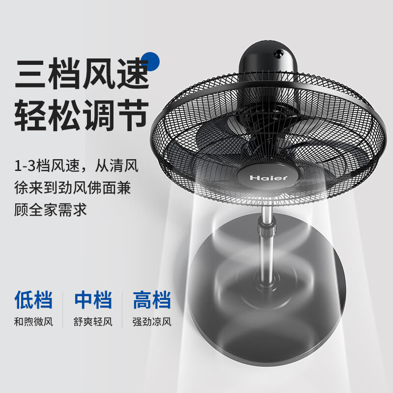 海尔(haier)电风扇1报价_参数_图片_视频_怎么样_问答-苏宁易购