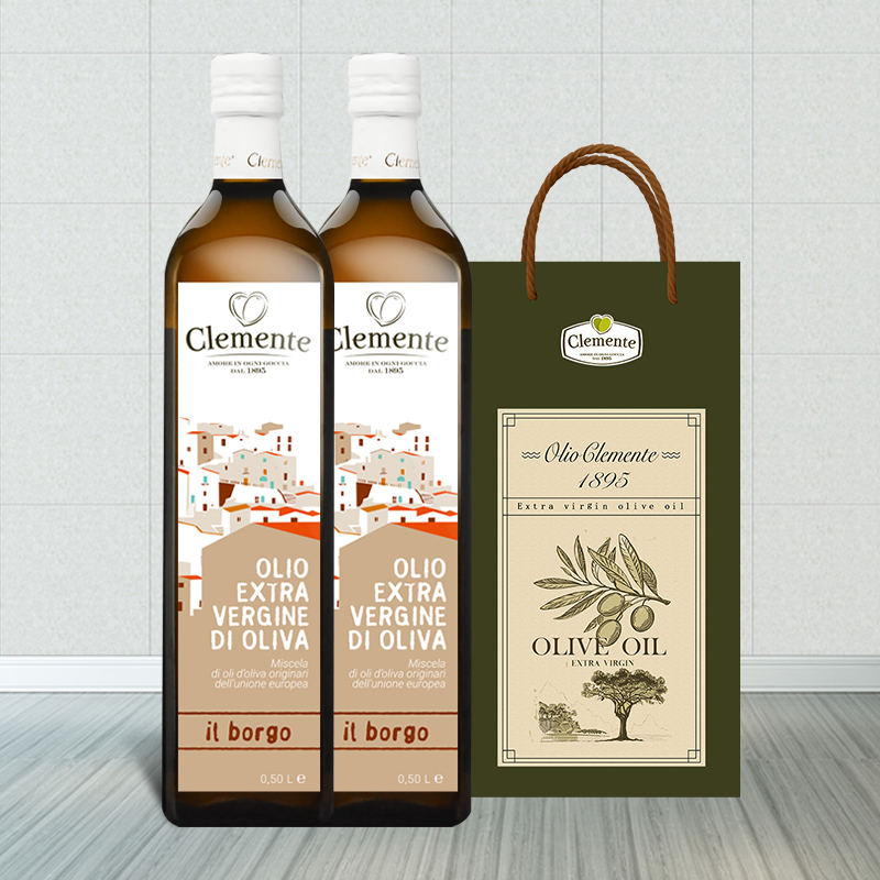 意大利clemente特级初榨橄榄油健身纯正500ml