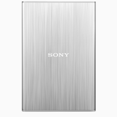 Sony/索尼移动硬盘1T 高速USB3.0 HD-SL1银色 金属轻薄 1tb