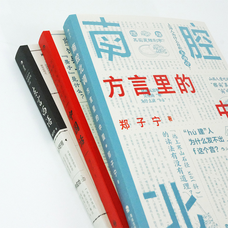 [正版] 东言西语+中国话+南腔北调 方言里的中国3册套装 郑子宁著 汉语方言民族文化 古汉语普通话研究历史语言学故事高清大图