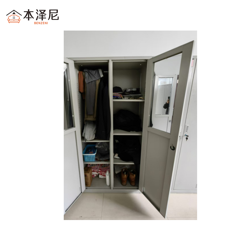 本泽尼 两门更衣柜 HTC-ZS7955 900*500*1850mm 组高清大图