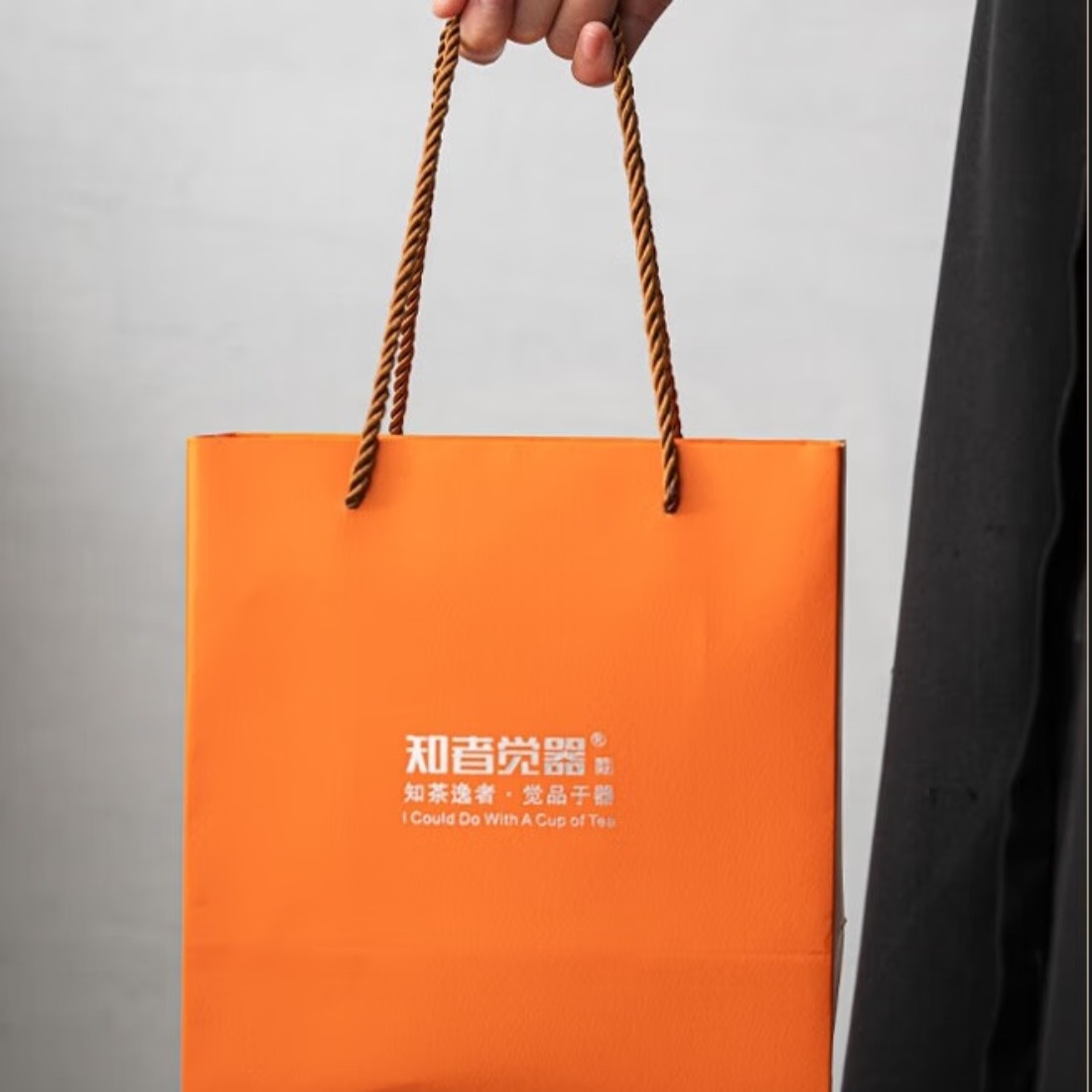 知者觉器望归个人办公杯 白色高清大图