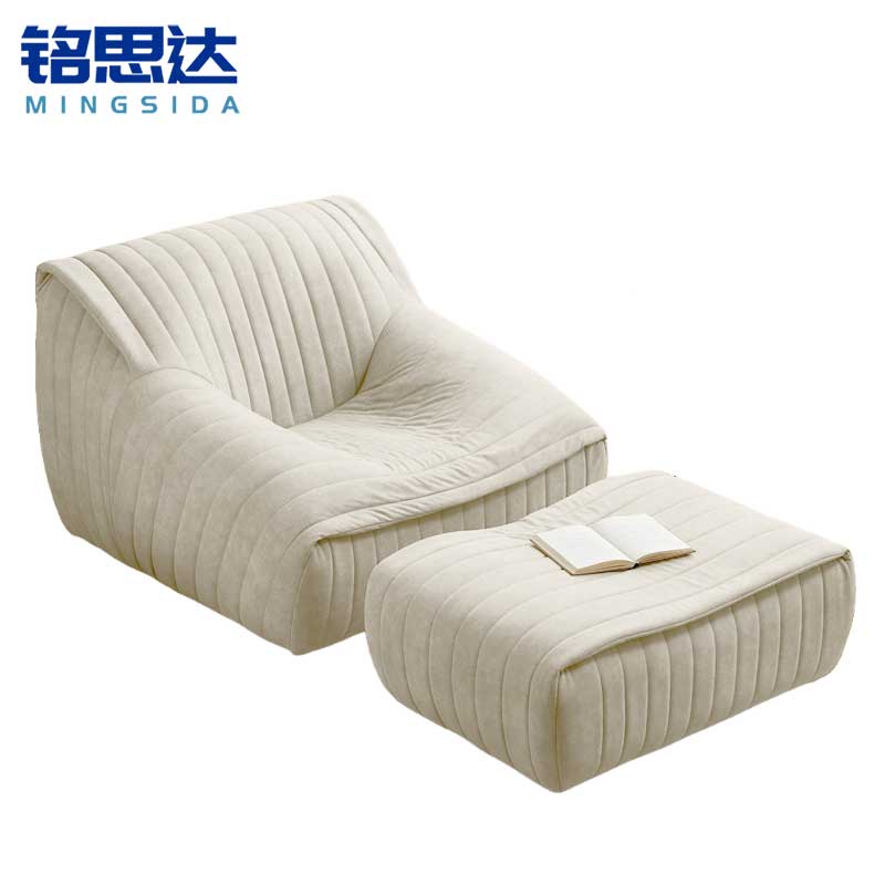 铭思达懒人沙发带脚踏套高清大图