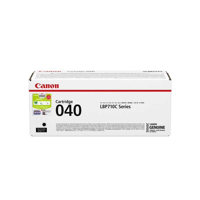 佳能 CRG-040BK 硒鼓 适用机型:LBP710CxLBP712Cx (单位:件) 黑色