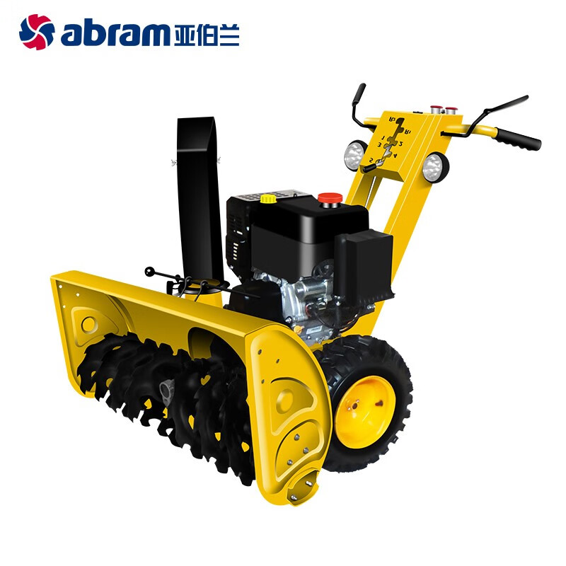 亚伯兰ABRAM-110SX -PLUS-Q2手推式无极变速扫雪机(92#燃油款420CC马力)手推式扫雪车物业道路除雪高清大图