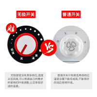 万宝（wanbao）鸟笼取暖器暖风机家用小太阳速热小型烤火器节能省电暖气炉黑色