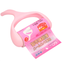 净得丽 家居粘尘纸 中号8317手动吸尘器 粘毛滚 除尘器 通用纸芯