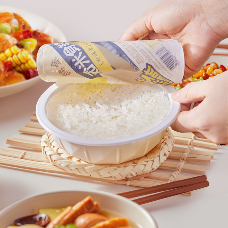 金鹤鲜食米饭210g*3加热即食免煮速食免洗免淘米健康方便速食高清大图