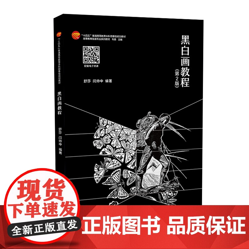 黑白画教程 第2版黑白画赏析技法类图书高清大图