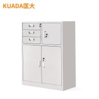 匡大 铁皮文件柜办公保险柜偏三保矮资料柜 KDGG-QT15