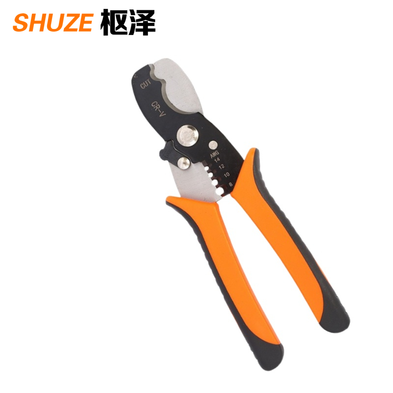 枢泽 电缆剥线钳 二合一 把高清大图